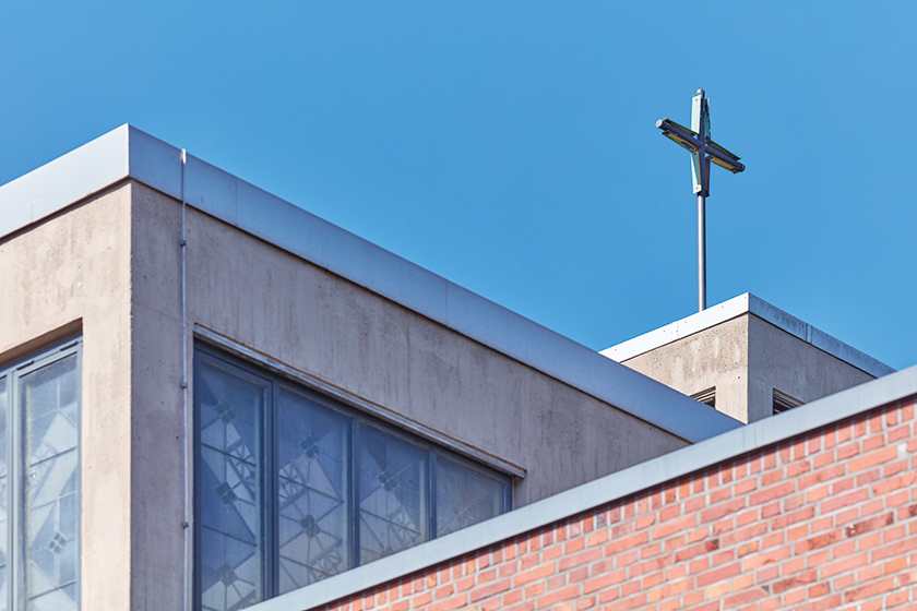 Kolumbarium St. Frnziskus, Osnabrück, Dachansicht